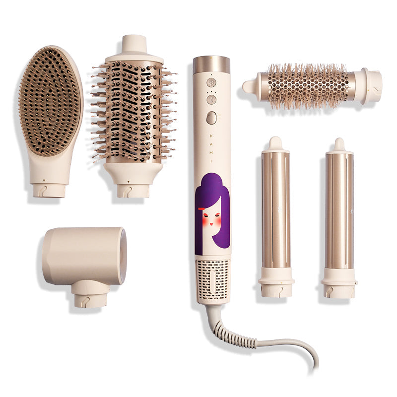 MOMOKO Professional Hair Styler - מעצב שיער יוקרתי 5 ב-1 | KAMI