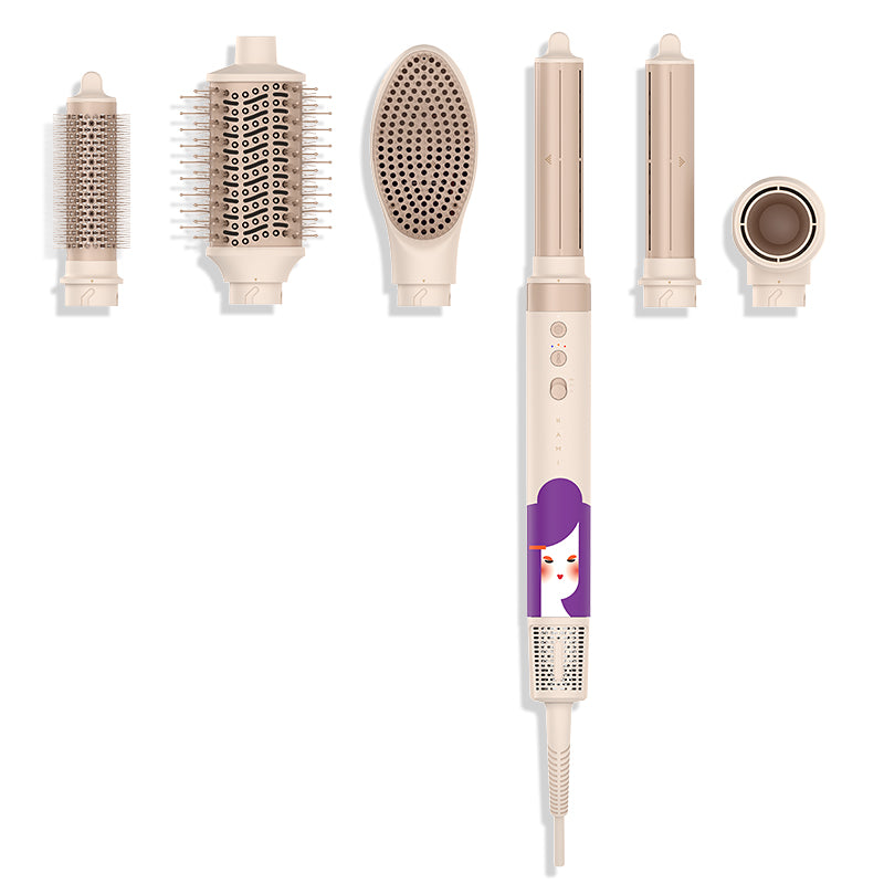 MOMOKO Professional Hair Styler - מעצב שיער יוקרתי 5 ב-1 | KAMI