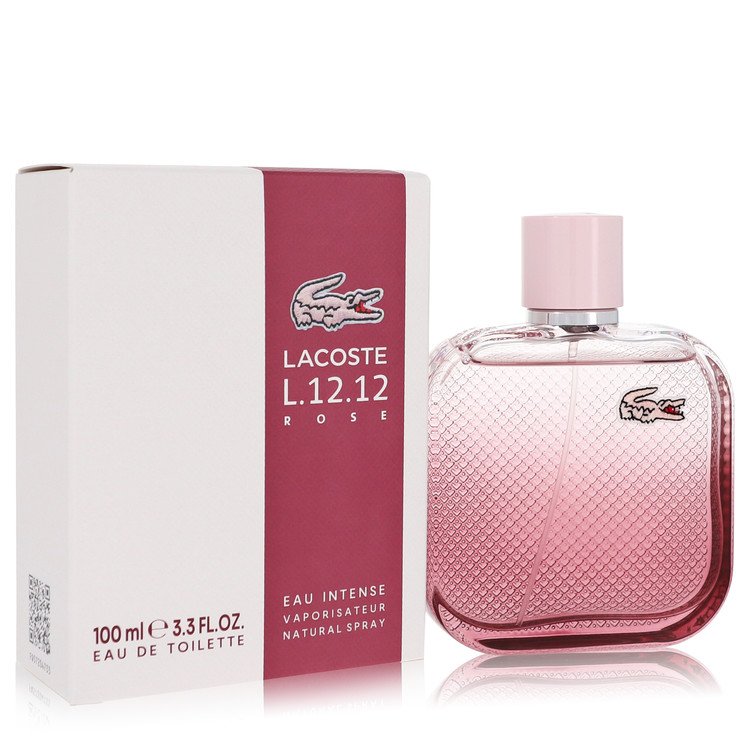 Lacoste Eau De Lacoste L.12.12 Rose Eau Intense Eau De Toilette Spray By Lacoste | משלוח חינם לבית ♕ | קומסטיקס ייבוא מקביל