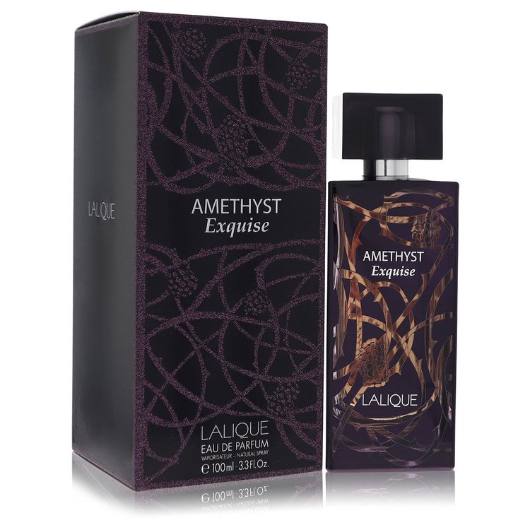 Lalique Amethyst Exquise Eau De Parfum Spray By Lalique | משלוח חינם לבית ♕ | קומסטיקס ייבוא מקביל