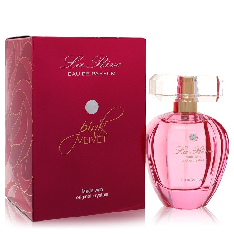 La Rive Pink Velvet Eau De Parfum Spray By La Rive | משלוח חינם לבית ♕ | קומסטיקס ייבוא מקביל