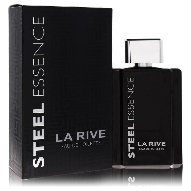 בושם לגבר לה ריב סטיל אסנס אדט La Rive Steel Essence Eau de Toilette Spray בניחוח פולי טונקה אצילים, אלגום, פריחת תפוז ורוזמרין דומיננטי