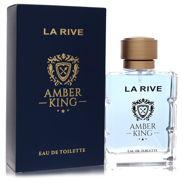 La Rive Amber King Eau De Toilette ספריי מאת La Rive | משלוח חינם לבית ♕ | קומסטיקס ייבוא מקביל