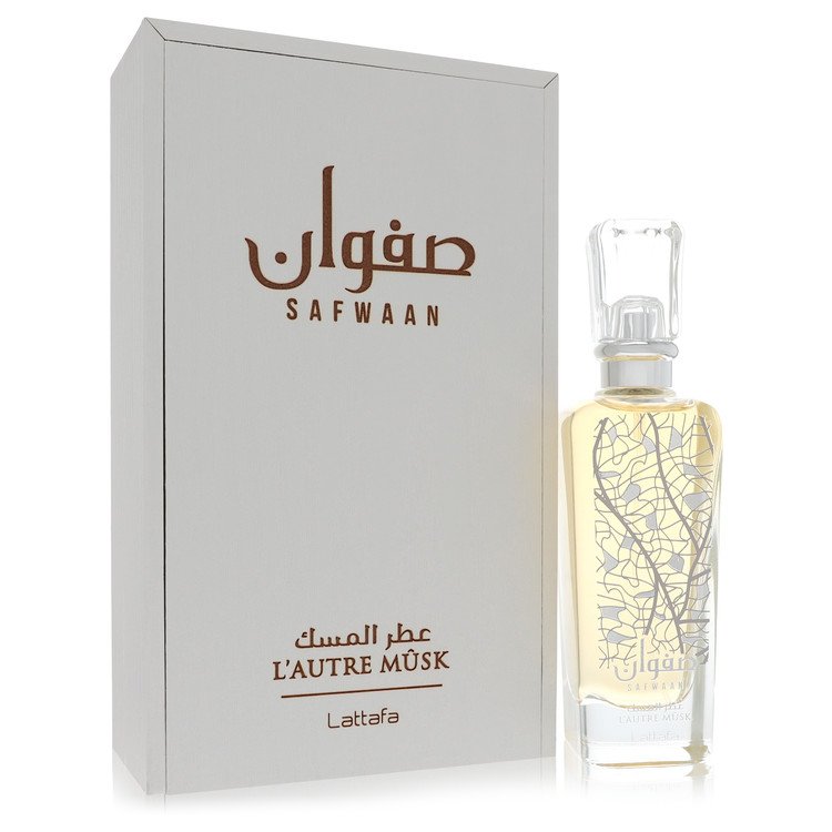 Lattafa Safwaan L'autre Musk Eau De Parfum Spray (יוניסקס) מאת Lattafa | משלוח חינם לבית ♕ | קומסטיקס ייבוא מקביל