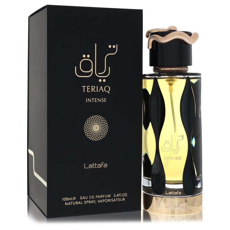 Lattafa Teriaq Intense Eau De Parfum Spray (יוניסקס) מאת Lattafa | משלוח חינם לבית ♕ | קומסטיקס ייבוא מקביל