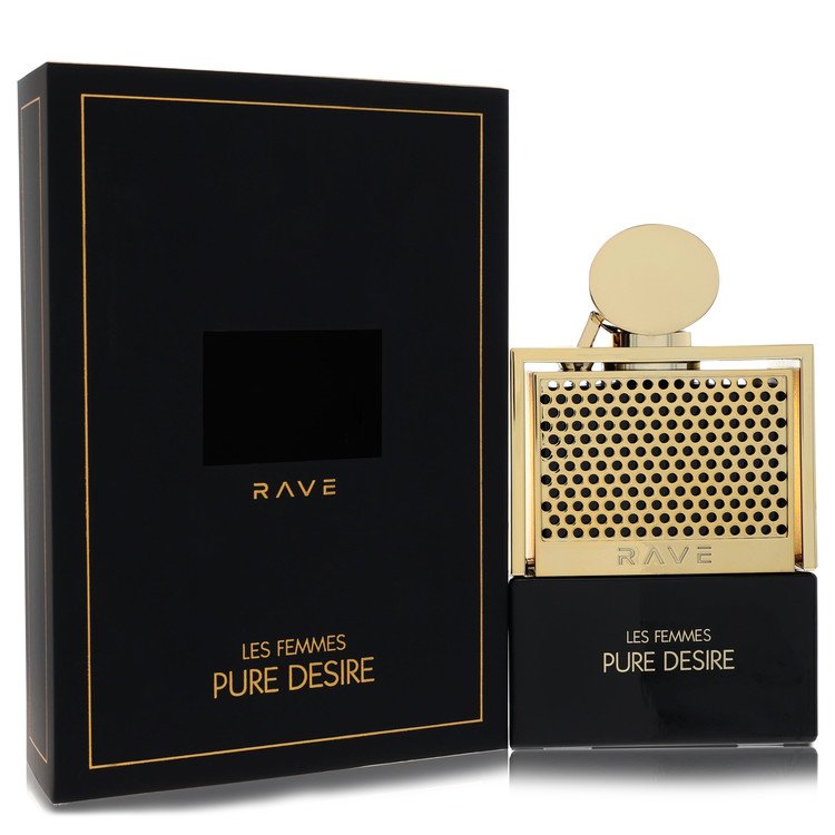 Lattafa Rave Pure Desire Gold ספריי Eau De Parfum By Lattafa | משלוח חינם לבית ♕ | קומסטיקס ייבוא מקביל