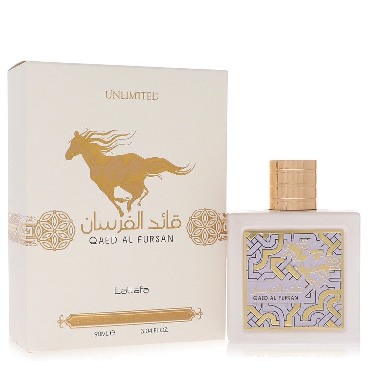 Lattafa Qaed Al Fursan Unlimited Eau De Parfum Spray (יוניסקס) מאת Lattafa | משלוח חינם לבית ♕ | קומסטיקס ייבוא מקביל