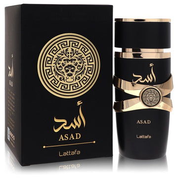 Lattafa Asad Eau De Parfum Spray (יוניסקס) מאת Lattafa | משלוח חינם לבית ♕ | קומסטיקס ייבוא מקביל