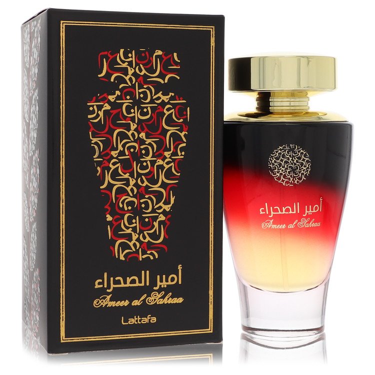 Lattafa Ameer Al Sahraa Eau De Parfum Spray (יוניסקס) מאת Lattafa | משלוח חינם לבית ♕ | קומסטיקס ייבוא מקביל