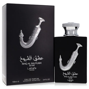 Lattafa Pride Ishq Al Shuyukh Silver Eau De Parfum Spray (יוניסקס) מאת Lattafa | משלוח חינם לבית ♕ | קומסטיקס ייבוא מקביל