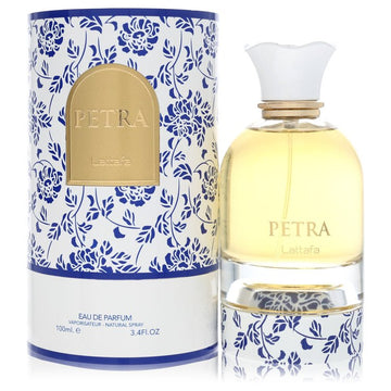 Lattafa Petra Eau De Parfum Spray (יוניסקס) מאת Lattafa | משלוח חינם לבית ♕ | קומסטיקס ייבוא מקביל