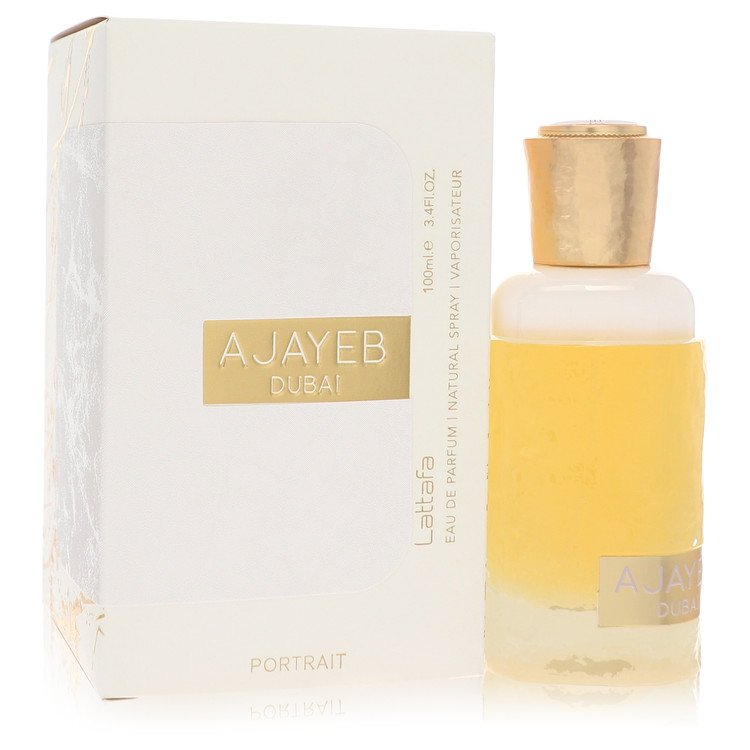 Lattafa Ajayeb Dubai Portrait Eau De Parfum Spray (יוניסקס) מאת Lattafa | משלוח חינם לבית ♕ | קומסטיקס ייבוא מקביל