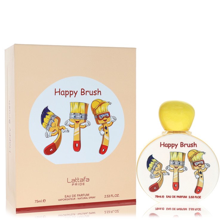 Lattafa Pride Happy Brush Eau De Parfum Spray By Lattafa | משלוח חינם לבית ♕ | קומסטיקס ייבוא מקביל