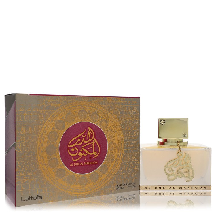 Lattafa Al Dur Al Maknoon Gold Eau De Parfum Spray (יוניסקס) מאת Lattafa | משלוח חינם לבית ♕ | קומסטיקס ייבוא מקביל