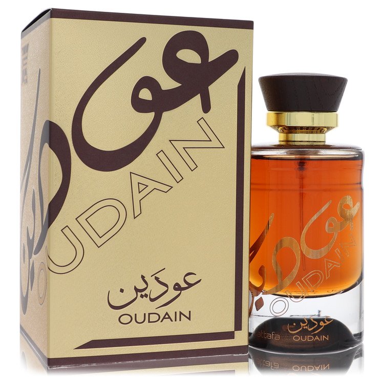 Lattafa Oudain Eau De Parfum Spray (יוניסקס) מאת Lattafa | משלוח חינם לבית ♕ | קומסטיקס ייבוא מקביל
