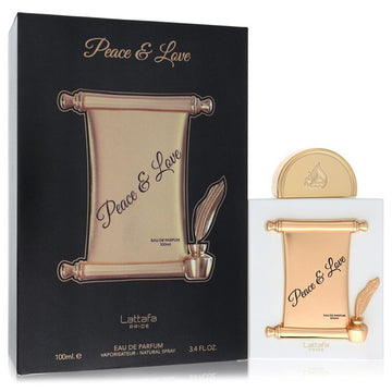 Lattafa Peace & Love ספריי או דה פרפיום (יוניסקס) מאת Lattafa | משלוח חינם לבית ♕ | קומסטיקס ייבוא מקביל