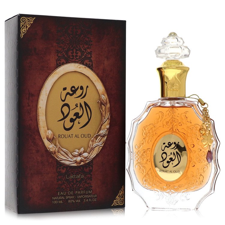 Lattafa Rouat Al Oud Eau De Parfum Spray (יוניסקס) מאת Lattafa | משלוח חינם לבית ♕ | קומסטיקס ייבוא מקביל
