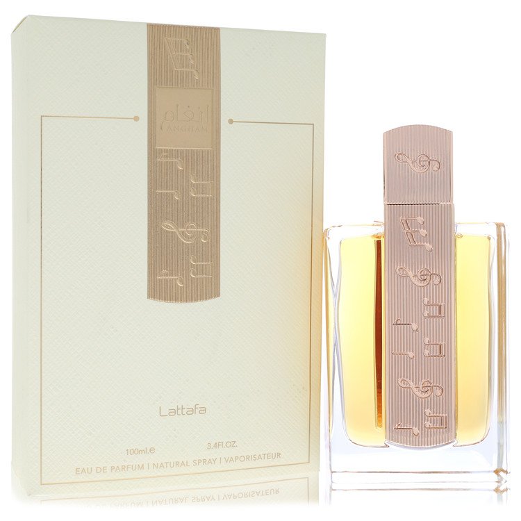 Lattafa Angham Eau De Parfum Spray (יוניסקס) מאת Lattafa | משלוח חינם לבית ♕ | קומסטיקס ייבוא מקביל