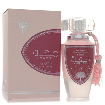 Lattafa Mohra Silky Rose Eau De Parfum Spray By Lattafa | משלוח חינם לבית ♕ | קומסטיקס ייבוא מקביל