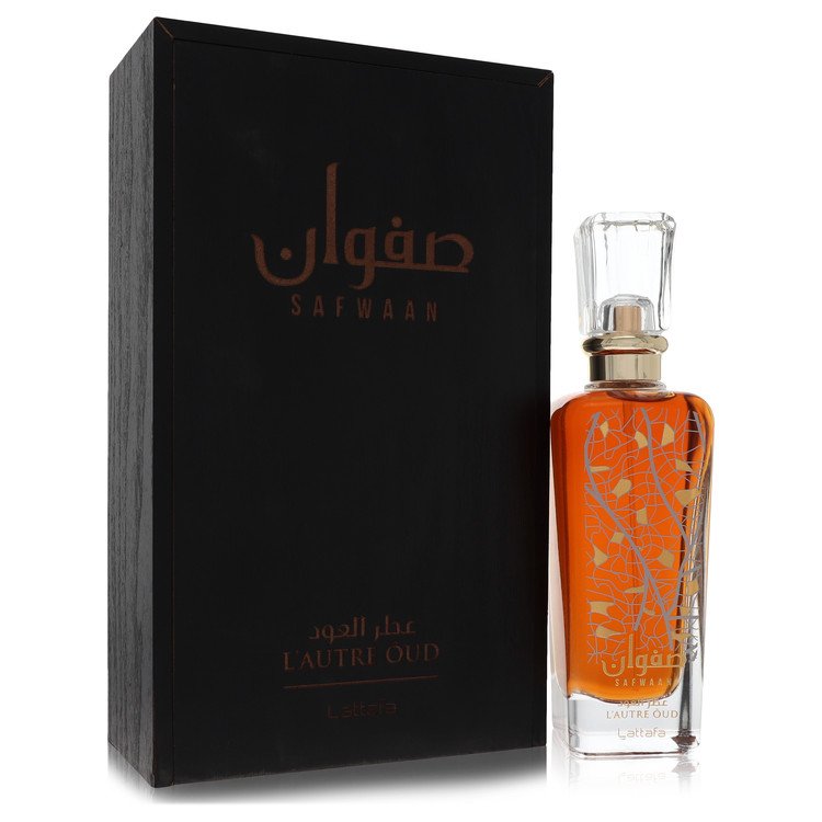 Lattafa Safwaan L'autre Oud Eau De Parfum Spray (יוניסקס) מאת Lattafa | משלוח חינם לבית ♕ | קומסטיקס ייבוא מקביל