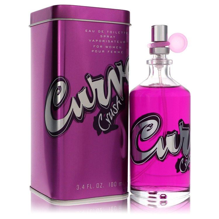 בושם לאישה ליז קלייבורן קרב קראש אדט Liz Claiborne Curve Crush Eau de Toilette Spray בניחוח וניל אצילי, חלב מתוק, הל, תה ומושק לבן דומיננטי