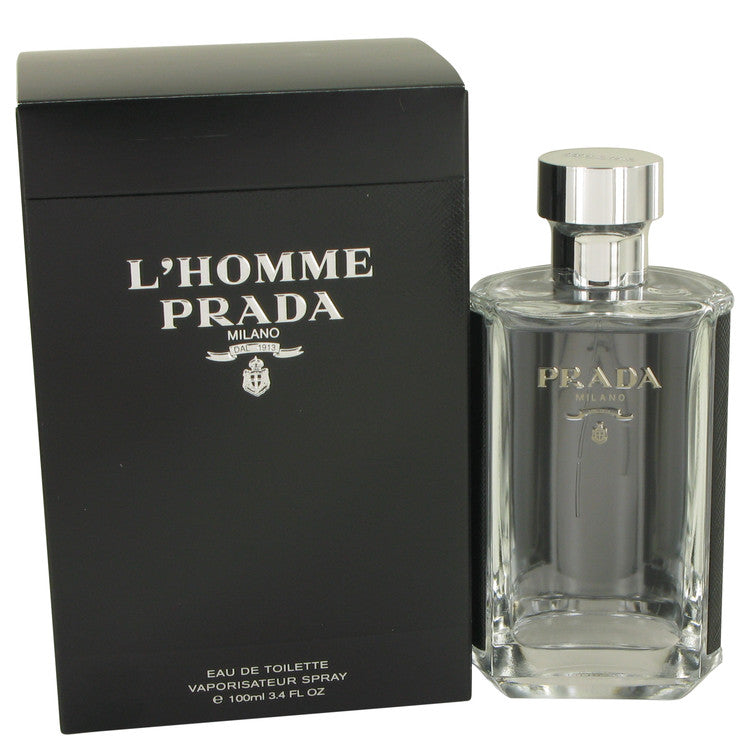 Prada L'homme Eau De Toilette Spray By Prada | משלוח חינם לבית ♕ | קומסטיקס ייבוא מקביל