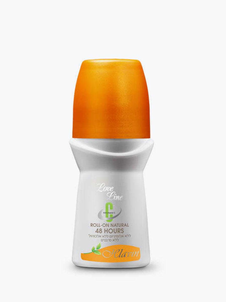 דאודורנט רול-און LOVE LINE ריח תפוזים - Helavin | חלאבין (60 מ"ל).