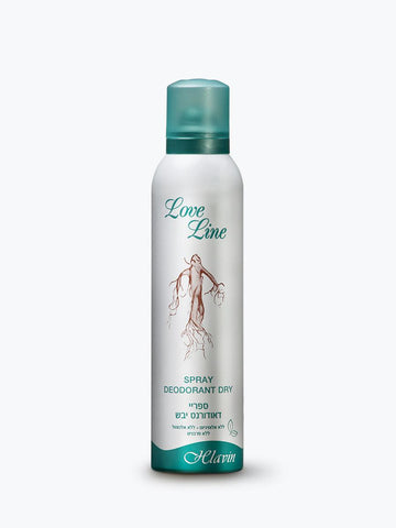 דאודורנט ספריי Love Line - ריח נעים ומרענן - Helavin | חלאבין (187 מ"ל).