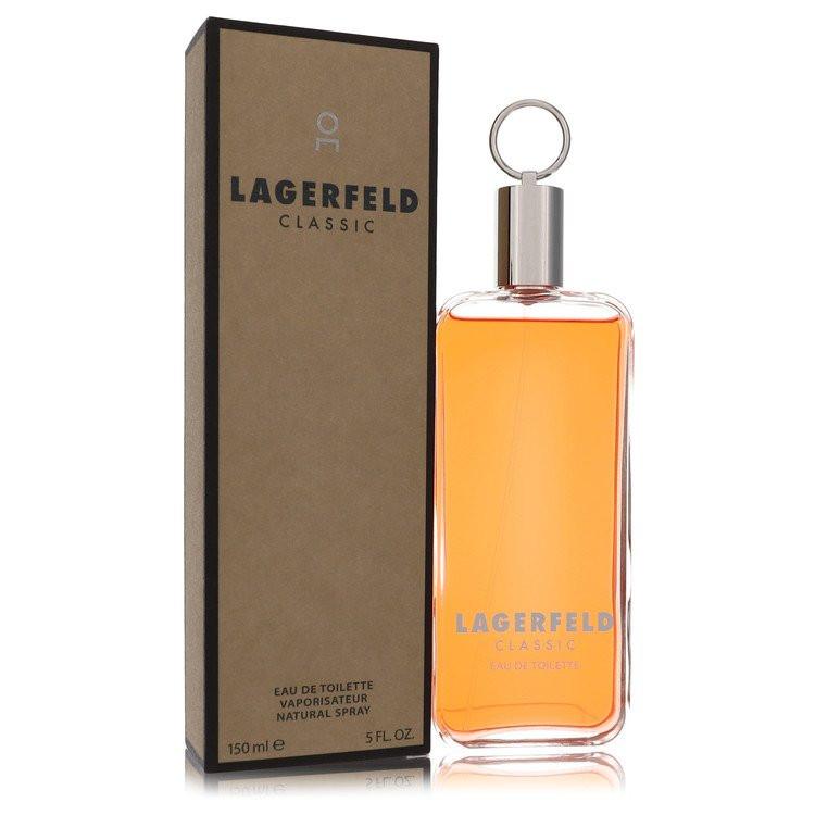 בושם לגבר קרל לגרפלד קלאסיק אדט Karl Lagerfeld Lagerfeld Classic Eau de Toilette Spray בניחוח טבק, עץ אלגום אצילי, ענבר ומושק