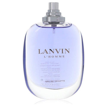 בושם לגבר לנבין להום אדט טסטר Lanvin L'Homme Eau de Toilette Tester בניחוח לבנדר אצילי, ברגמוט, מרווה, אלגום ומושק דומיננטי