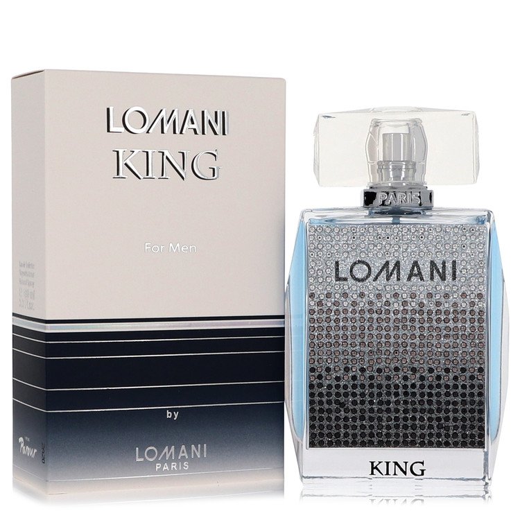 Lomani King Eau De Toilette Spray By Lomani | משלוח חינם לבית ♕ | קומסטיקס ייבוא מקביל