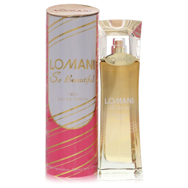 Lomani So Beautiful Eau De Parfum Spray By Lomani | משלוח חינם לבית ♕ | קומסטיקס ייבוא מקביל
