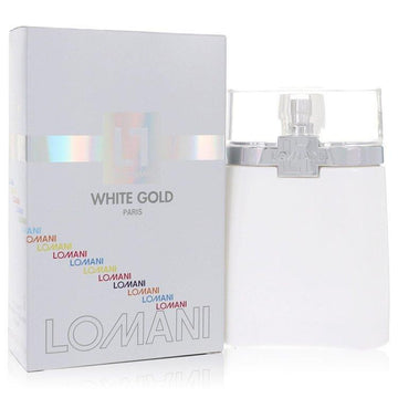 בושם לגבר לומני וויט גולד אדט Lomani White Gold Eau de Toilette Spray בניחוח ארז אצילי, לימון, הל, ענבר ומושק לבן דומיננטי