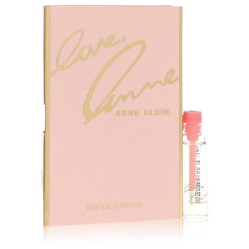 דוגמית בושם (Vial) של Love, Anne מבית אן קליין, המציגה את הניחוח האלגנטי והנשי באריזה קטנה ופרקטית להתנסות אישית
