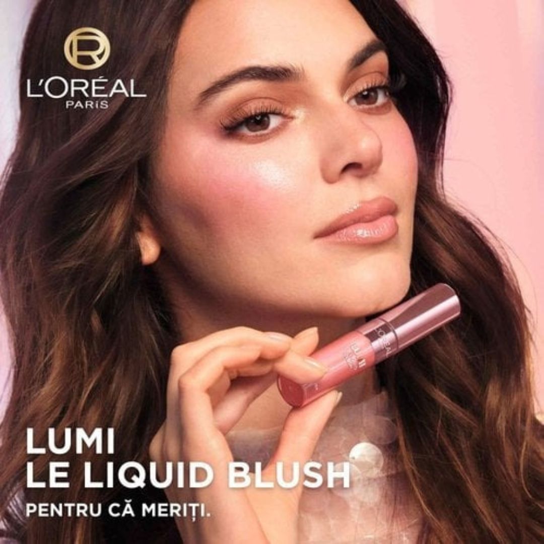 L'Oreal Paris Lumi Liquid Blush – סומק נוזלי למראה זוהר וקורן בגימור טבעי | 10 מ"ל