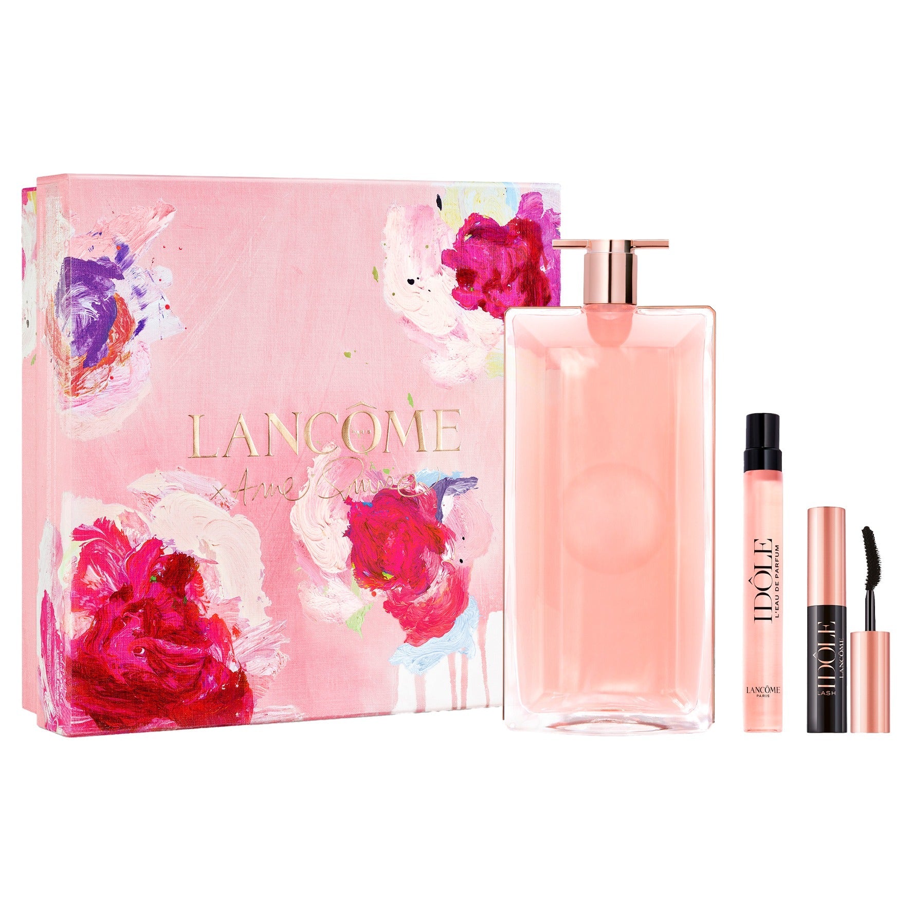 Lancome Idôle EDP 100ml Set – בושם פרחוני ומארז מתנה