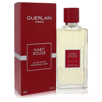 Habit Rouge Cologne / Eau De Toilette ספריי מאת Guerlain | משלוח חינם לבית ♕ | קומסטיקס ייבוא מקביל