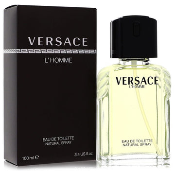Versace L'homme Eau De Toilette ספריי מאת Versace | משלוח חינם לבית ♕ | קומסטיקס ייבוא מקביל