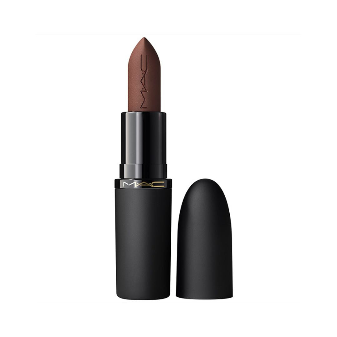 M·A·C Powder Kiss Lipstick - שפתון מאט רך במראה מטושטש ורומנטי