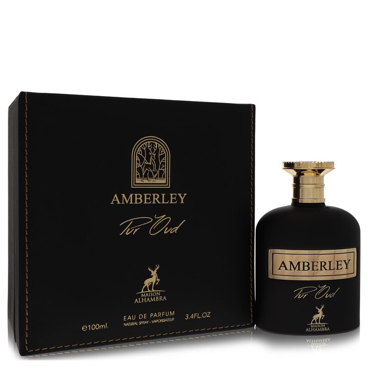 Maison Alhambra Amberley Pure Oud Eau De Parfum Spray (יוניסקס) מאת Maison Alhambra | משלוח חינם לבית ♕ | קומסטיקס ייבוא מקביל