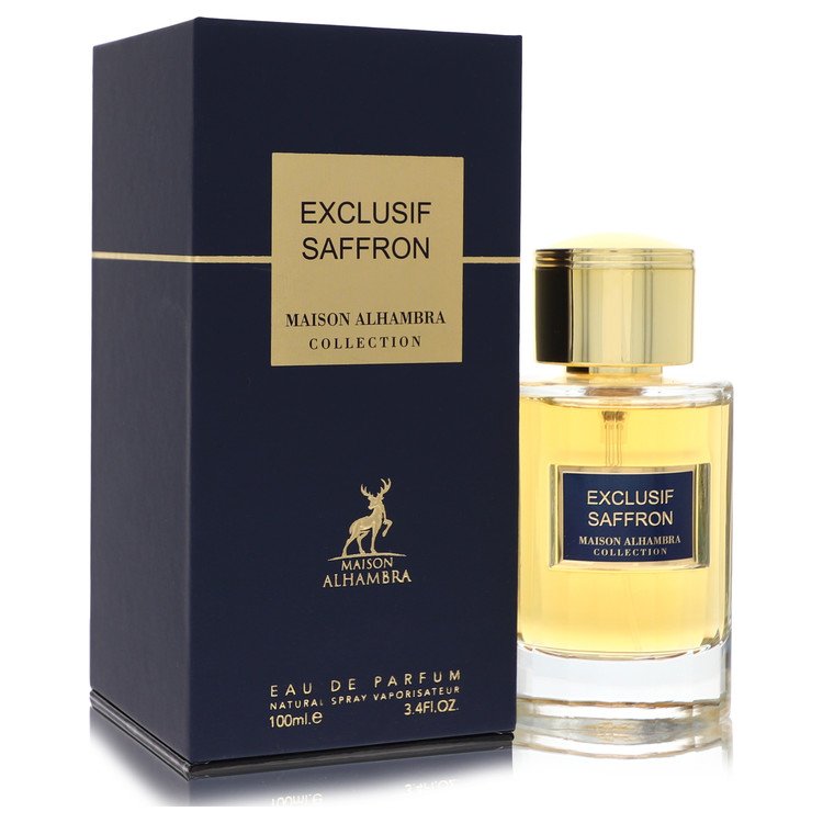 Maison Alhambra Exclusif Saffron Eau De Parfum Spray (יוניסקס) מאת Maison Alhambra | משלוח חינם לבית ♕ | קומסטיקס ייבוא מקביל
