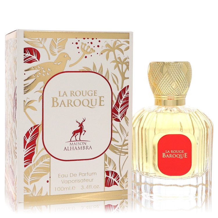 Maison Alhambra Baroque Rouge 540 Eau De Parfum Spray (יוניסקס) מאת Maison Alhambra | משלוח חינם לבית ♕ | קומסטיקס ייבוא מקביל
