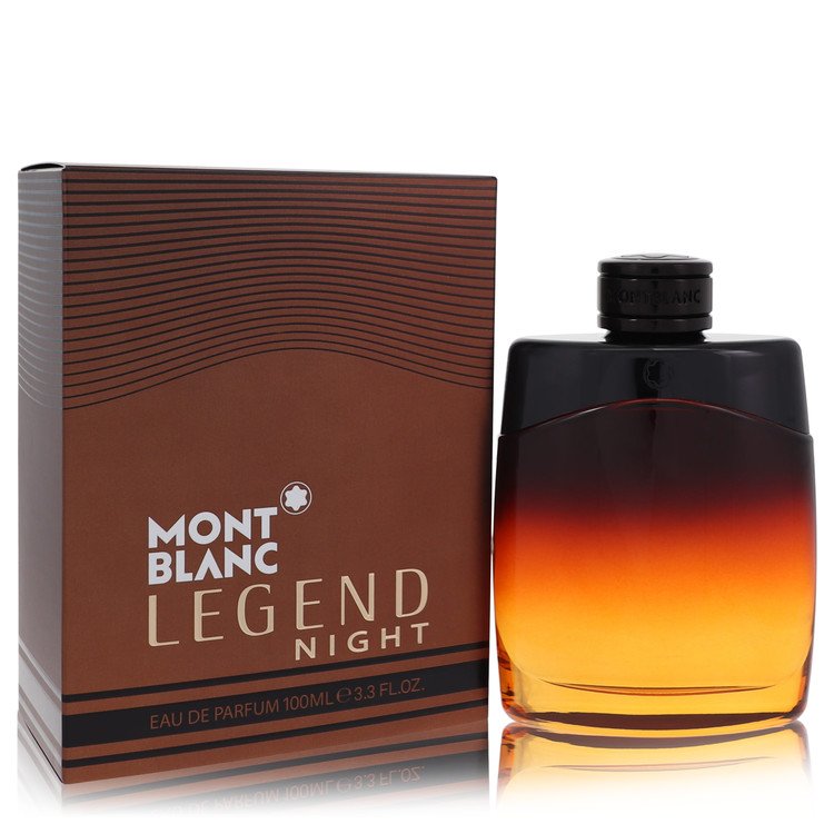 Montblanc Legend Night Eau De Parfum Spray By Mont Blanc | משלוח חינם לבית ♕ | קומסטיקס ייבוא מקביל
