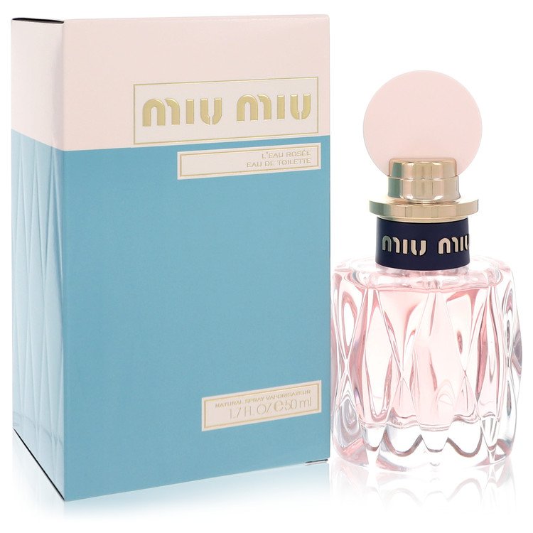 Miu Miu L'eau Rosee Eau De Toilette Spray By Miu Miu | משלוח חינם לבית ♕ | קומסטיקס ייבוא מקביל