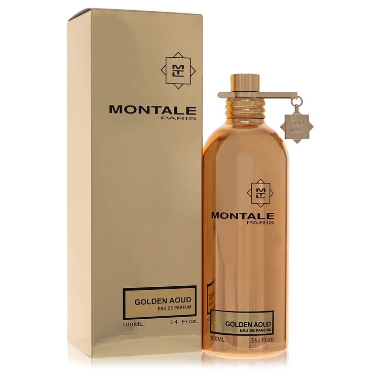 Montale Golden Aoud Eau De Parfum Spray By Montale | משלוח חינם לבית ♕ | קומסטיקס ייבוא מקביל