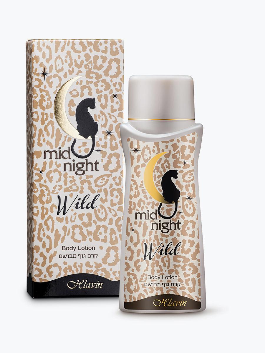 קרם גוף ווילד מיד נייט - תחליב לחות עשיר ומרגיע - Helavin | חלאבין (275 מ"ל).