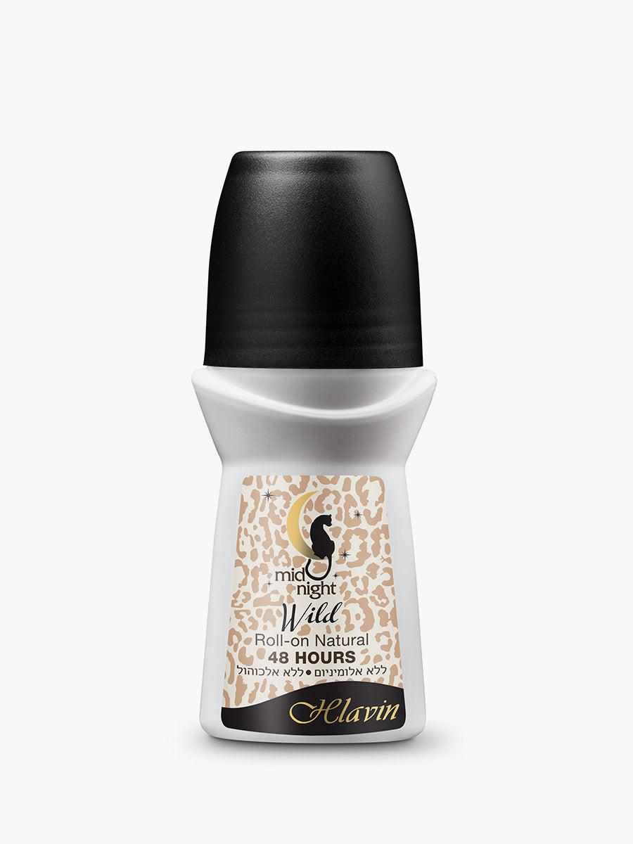 דאודורנט רול-און ריח מידה נייט ויילד - Helavin | חלאבין (60 מ"ל).