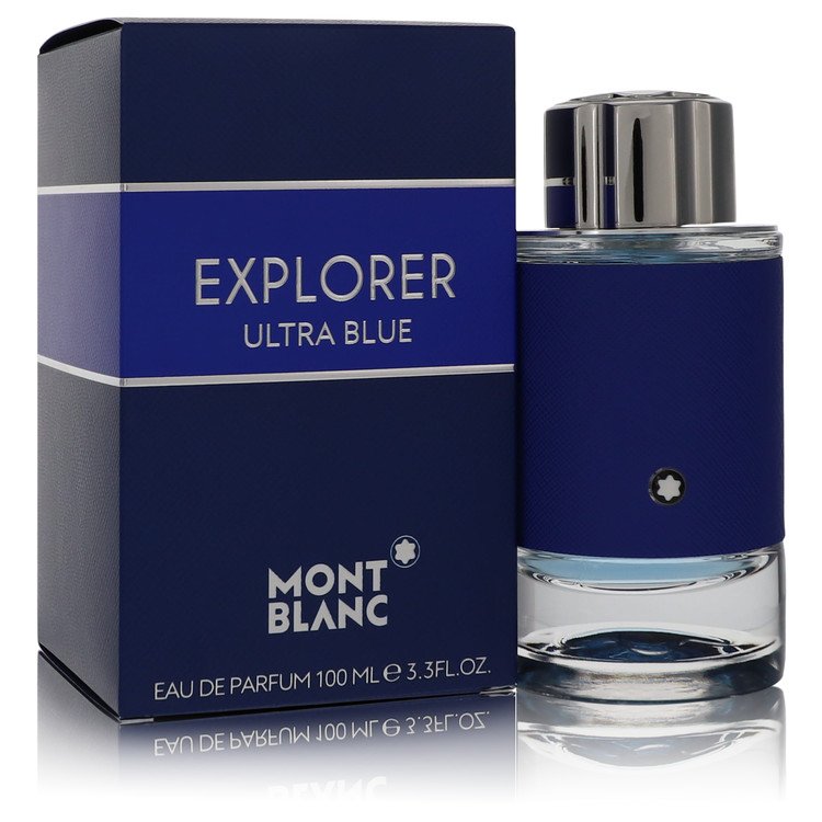 Montblanc Explorer Ultra Blue Eau De Parfum Spray By Mont Blanc | משלוח חינם לבית ♕ | קומסטיקס ייבוא מקביל