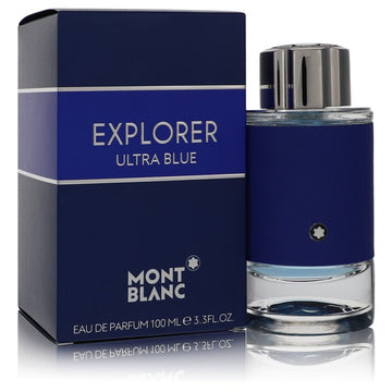 Montblanc Explorer Ultra Blue Eau De Parfum Spray By Mont Blanc | משלוח חינם לבית ♕ | קומסטיקס ייבוא מקביל
