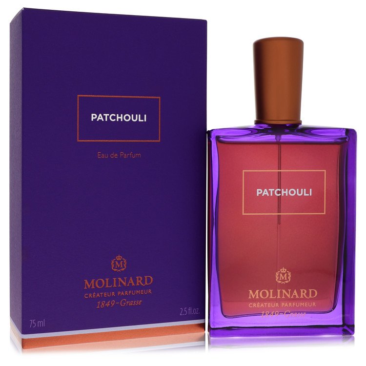 Molinard Patchouli Eau De Parfum Spray (יוניסקס) מאת Molinard | משלוח חינם לבית ♕ | קומסטיקס ייבוא מקביל